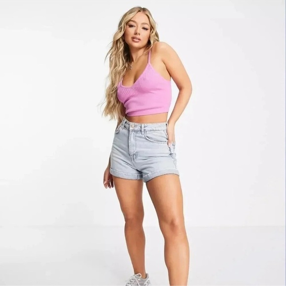 Calvin Klein Jeans Ribbed Adjustable Bralette - Picture 4 of 7